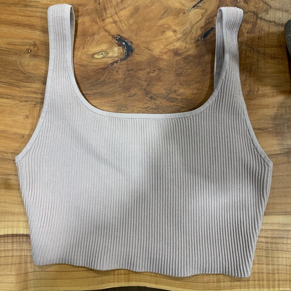 ARITZIA BABATON Sculpt Knit Crop Top - Picture 4 of 5